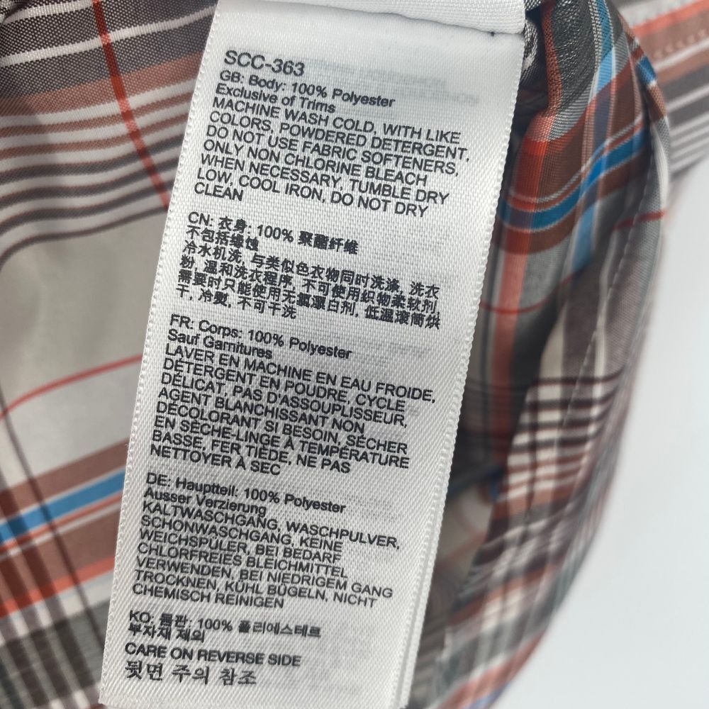 Marmot Shirt Large Short Sleeve Button‎ Up Mens Lightweight Outdoors 100% Poly - Picture 6 of 9